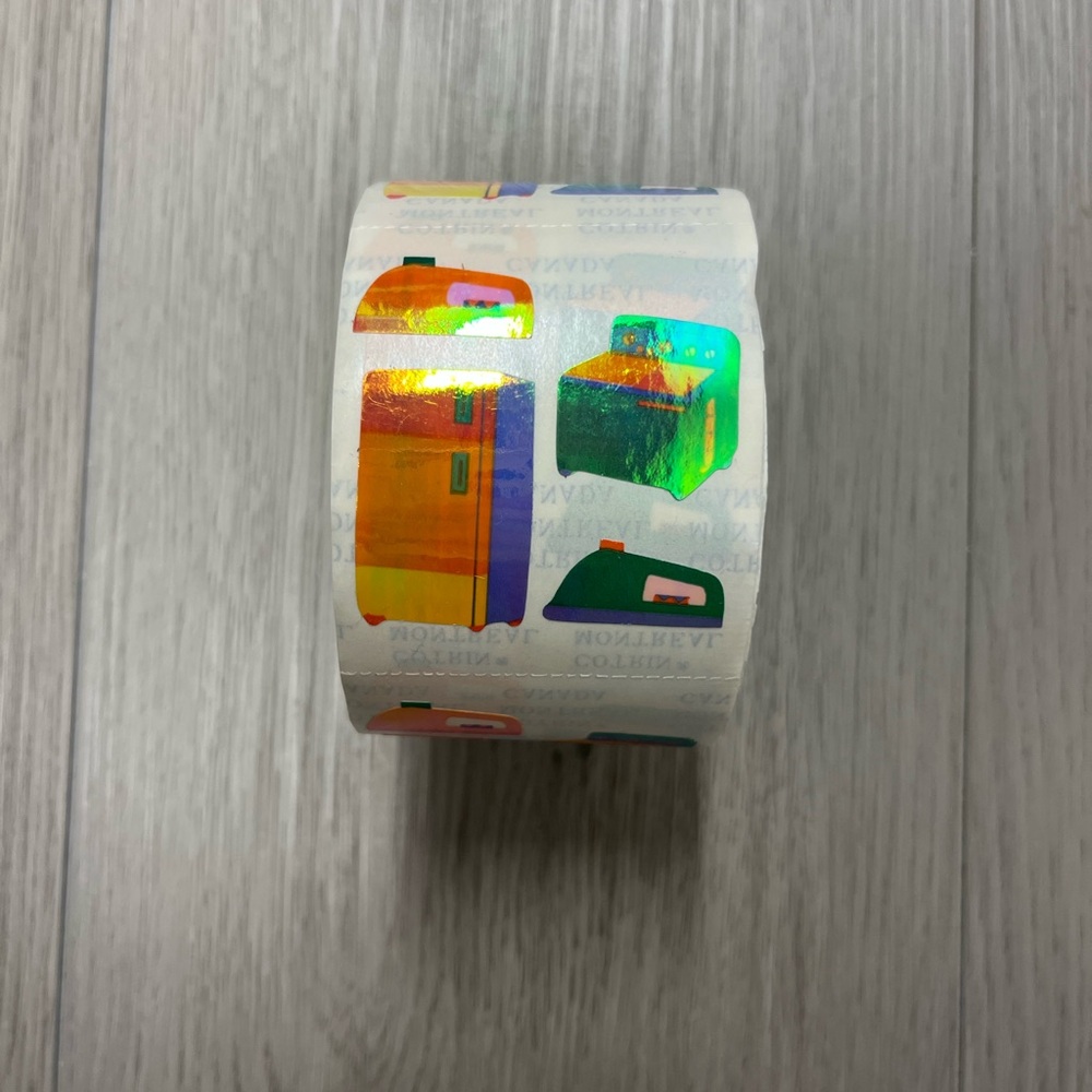 Holographic Kitchen Stickers Roll
